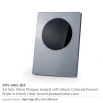 A4 Aluminum Award Plaques with Round Colored Plate and Stand - Image 8