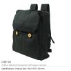 Cotton Backpacks with Zipper Closure - Image 5