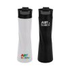Double Wall SS Bottles Slim Waist Design Flip top Lid 500ml - Image 2