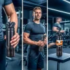 Stainless Steel Water Bottles in Black Matte, Double Wall, 620ml - Image 2