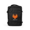 Travel Backpacks in Black Polyester Material - Image 2