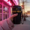 Tumblers with Lanyard in Double Wall Stainless Steel 480ml - Image 2