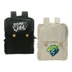 Cotton Backpacks with Zipper Closure - Image 2