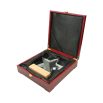 Star Shaped Crystal Awards with Wooden Base - Image 5