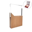 Rectangle Shaped Wood and Crystal Awards with Box
