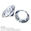 Crystal Diamond Awards Paperweight Style - Image 3