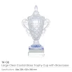 Large Crystal Glass Trophy Cup with Chocolate Gift Edition in Luxury Box - Image 7