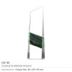 Vertical Crystal and Marble Awards in Hardboard Box - Image 3