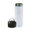 Double Wall SS Bottles, Twist-off Lid with Phone Holder 600ml - Image 5