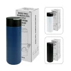 Double Wall SS Bottles, Twist-off Lid with Phone Holder 600ml - Image 10