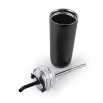 Double Wall SS Tumblers with Transparent Lid & Metal Straw - 500ml - Image 9