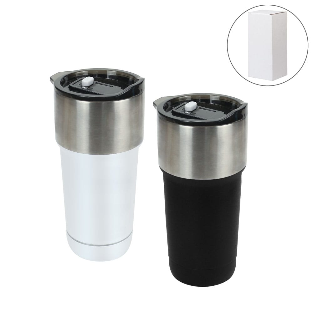 Double-Wall-SS-Tumblers-TM-076-Blank.jpg Double Wall SS Tumblers with Slide-Lock PP Lid 591ml - Image 1