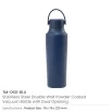 Dual Opening SS Bottles, Double-Wall Insulated Body, Powder Coated, 500ml - Image 8