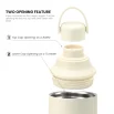 Dual Opening SS Bottles, Double-Wall Insulated Body, Powder Coated, 500ml - Image 4