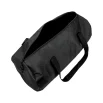 Duffle Gym Bags with Zipper Closure in Black Polyester Material - Image 6