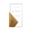 Rectangle Wooden Crystal Awards in Hardboard Box - Image 2