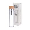Glass and Bamboo Flask