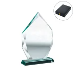 Iceberg Design Crystal Awards with Glass Base in Premium Box