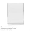 Inclined Rectangular Crystal Awards - Image 4
