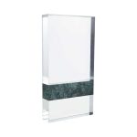 Rectangle Marble and Crystal Awards with Gift Box
