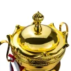 Metal Close Cup Trophies with Two-Sided Handle & Attached Ribbons - Image 4