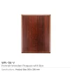 Portrait Wooden Plaques with Stand and Presentation Box - Image 9