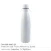 Premium Soft Touch Matt Cola Bottles in Stainless Steel, 500ml - Image 3