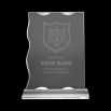 Rectangle Crystal Awards with Glass base & Box - Image 2