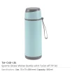Sports Glass Bottles 500ml Twist off Lid and Carry Handle - Image 8