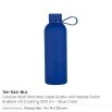 Stainless Steel Water Bottles 500ml – Double Wall, Matte, Rubber Coating - Image 10