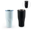 Dorniel Designs Tumblers, Transparent Lid, Recycled Stainless Steel, 540ml