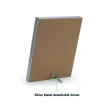 Two-Toned PU Leather Awards with Aluminum Frame & Stand in Luxury Box - Image 5