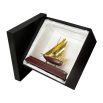 UAE Golden Dhow Memento in Wooden Base & Acrylic Case - Image 4