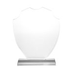 Victorian Shield Crystal Awards with Gift Box