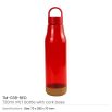 rPET Bottles with Cork Base, Twist-off Lid, Handle, 720ml - Image 7
